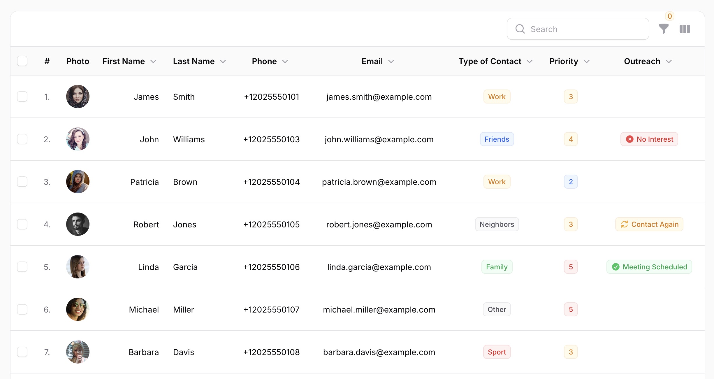 GroupListo App Interface